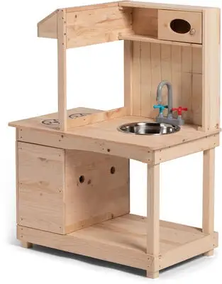 Woodlii Lekekjøkken Natur 1 Woodlii Lekekjøkken Natur