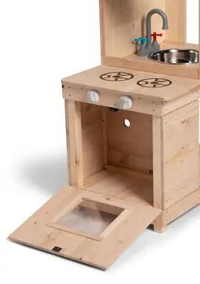 Woodlii Lekekjøkken Natur 7 Woodlii Lekekjøkken Natur - Bilde 7