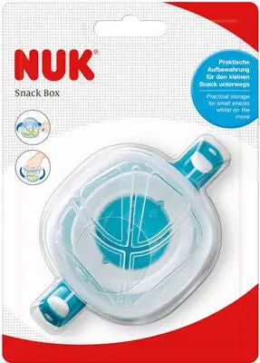 NUK Easy Learning Snack Box Matboks, Petrol 2 NUK Easy Learning Snack Box Matboks, Petrol - Bilde 2