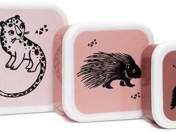 Petit Monkey Matboks Animals 3-pack